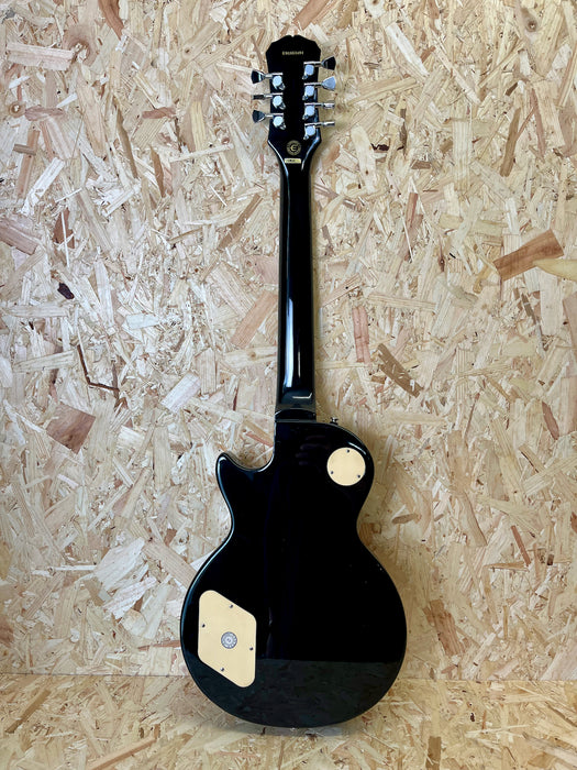 2001 Epiphone Les Paul 7 String Made in Korea - Black Translucent - Pre-owned