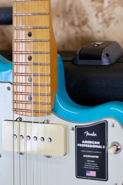 2021 Fender Jazzmaster Professional II in Miami Blue w/OHSC - Pre-owned