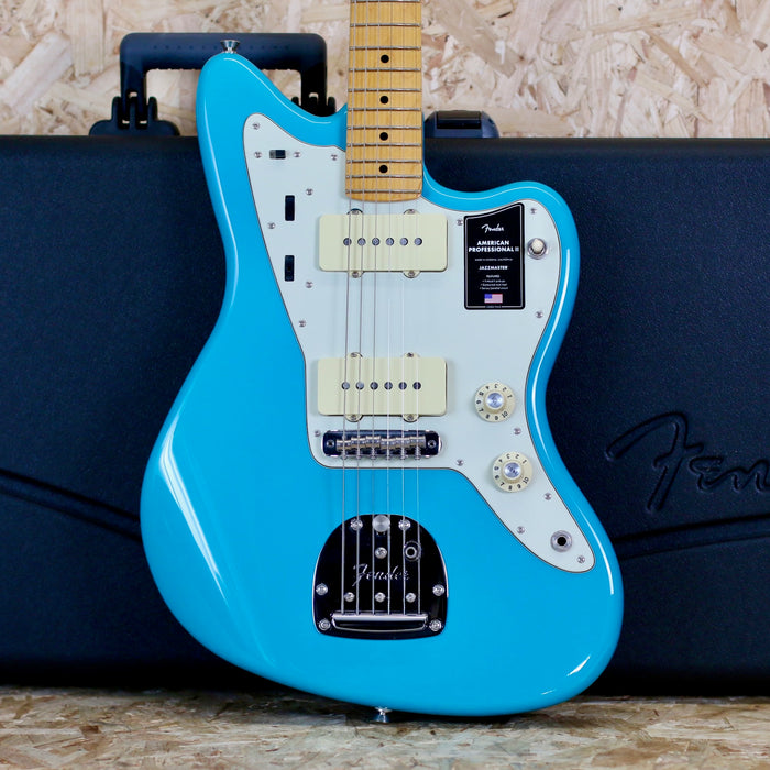 2021 Fender Jazzmaster Professional II in Miami Blue w/OHSC - Pre-owned