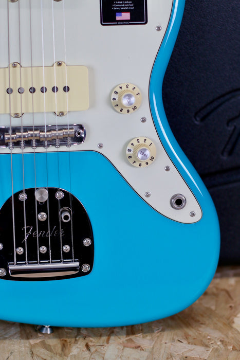 2021 Fender Jazzmaster Professional II in Miami Blue w/OHSC - Pre-owned