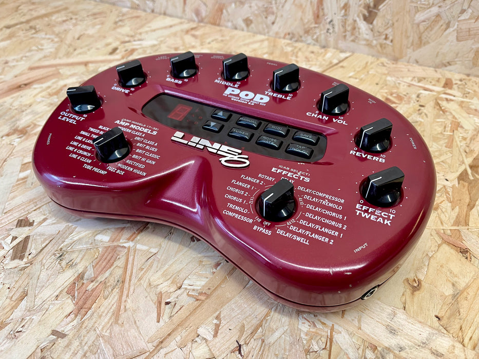 Line 6 Pod 2.0 Guitar Multi Effects - Pre-owned