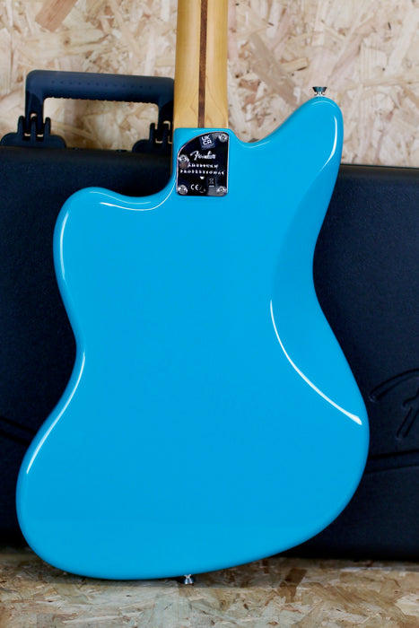 2021 Fender Jazzmaster Professional II in Miami Blue w/OHSC - Pre-owned