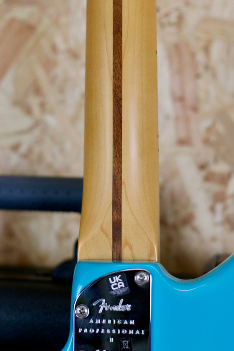 2021 Fender Jazzmaster Professional II in Miami Blue w/OHSC - Pre-owned