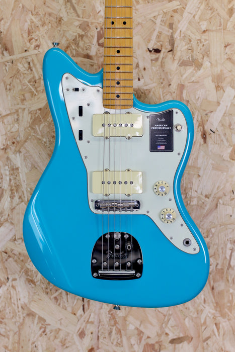 2021 Fender Jazzmaster Professional II in Miami Blue w/OHSC - Pre-owned