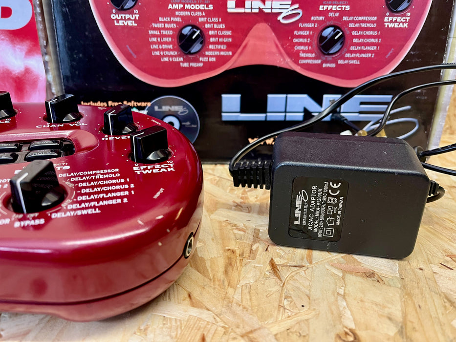 Line 6 Pod 2.0 Guitar Multi Effects - Pre-owned