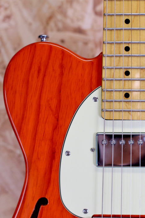 G&L Tribute ASAT Classic Bluesboy Semi-Hollow Clear Orange - Pre-Owned