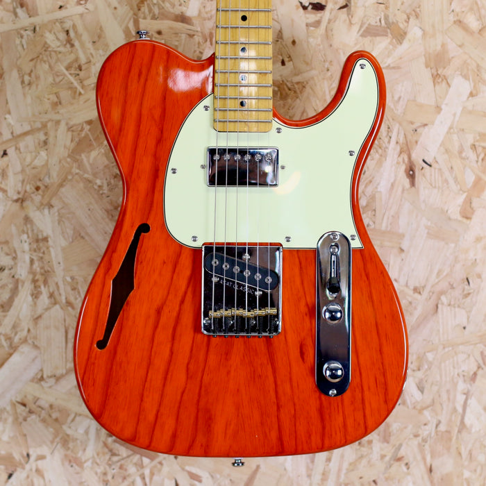 G&L Tribute ASAT Classic Bluesboy Semi-Hollow Clear Orange - Pre-Owned