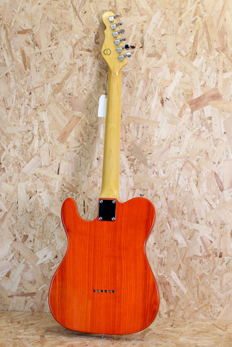 G&L Tribute ASAT Classic Bluesboy Semi-Hollow Clear Orange - Pre-Owned