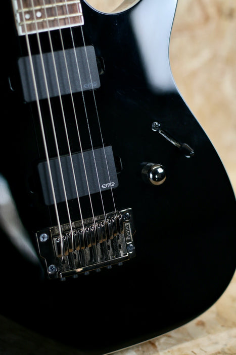 Ibanez RGIB21 Iron Label Baritone in Black - Pre-Owned