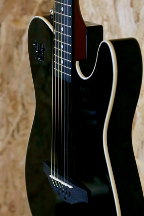 James Neligan EW3000 CBK Acoustic Guitar in Black - B-Stock