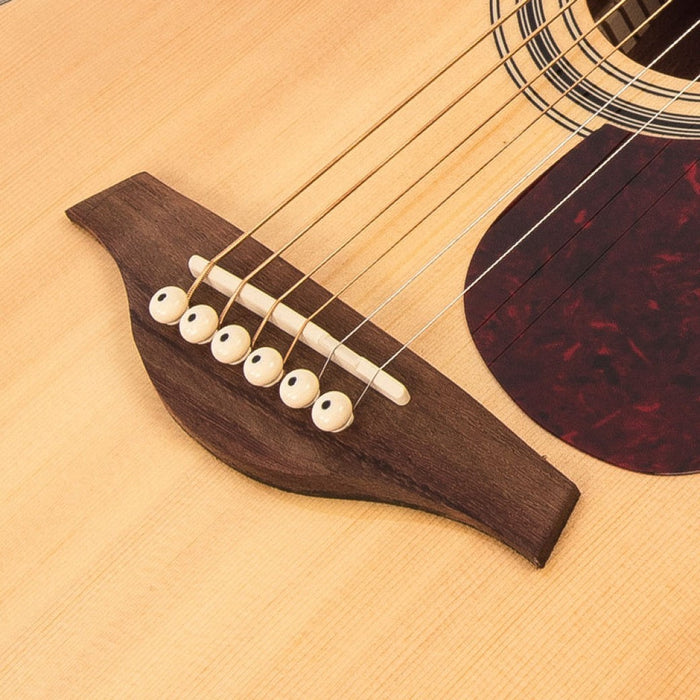 B-Stock Vintage Acoustic Guitar V300 - Solid Spruce Top - Natural - Guitar Warehouse
