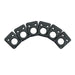 GraphTech Ratio Plate For Fender Style 2 Pin Hole ~ Black