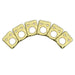 GraphTech Ratio Plate For Fender Style 2 Pin Hole Gold