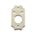 GraphTech Ratio Plate For Gibson Style Screw Hole ~ Nickel (1pc)