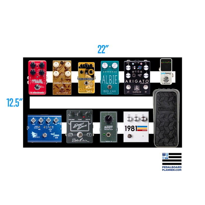 Pedaltrain® Classic 1 Pedalboard with Soft Case - Guitar Warehouse