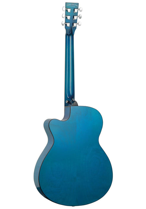 Tanglewood Azure TA4CEBL Super Folk Electro Acoustic - Blue