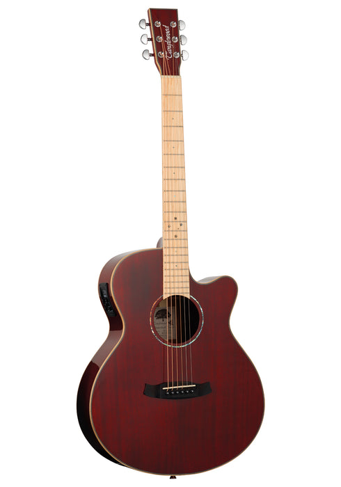 Tanglewood Winterleaf TW4CEBLB Super Folk Cutaway Electro-Acoustic Guitar