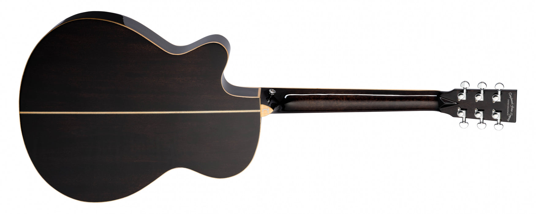 Tanglewood Winterleaf Super Folk Black Shadow Gloss Electro Acoustic TW4CEBS