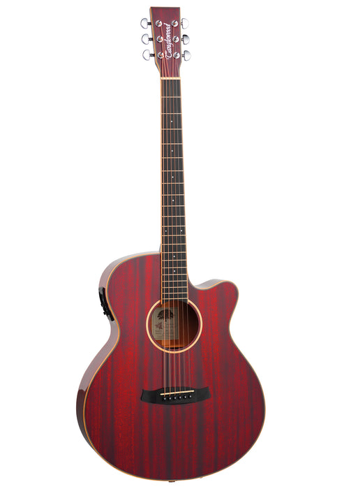 Tanglewood Winterleaf Super Folk Electro Acoustic Red Gloss TW4CER