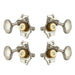 Grover U99 Series Sta-Tite Ukulele Pegs (Set of 4) ~ Nickel