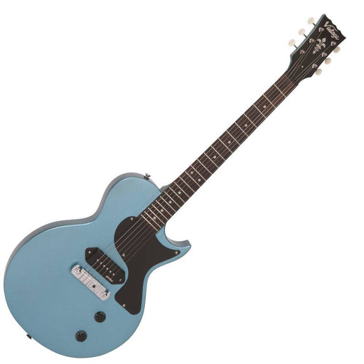 Vintage V120 ReIssued Electric Guitar ~ Gun Hill Blue - Guitar Warehouse
