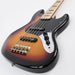 Vintage VJ75 ReIssued Maple Fingerboard Bass Guitar ~ 5-String ~ Sunburst
