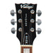 Vintage REVO Series 'Custom Supreme' Semi-Acoustic Guitar ~ Arctic White