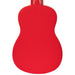 Laka Rainbow Series Soprano Ukulele & Carry Bag ~ Red - Guitar Warehouse