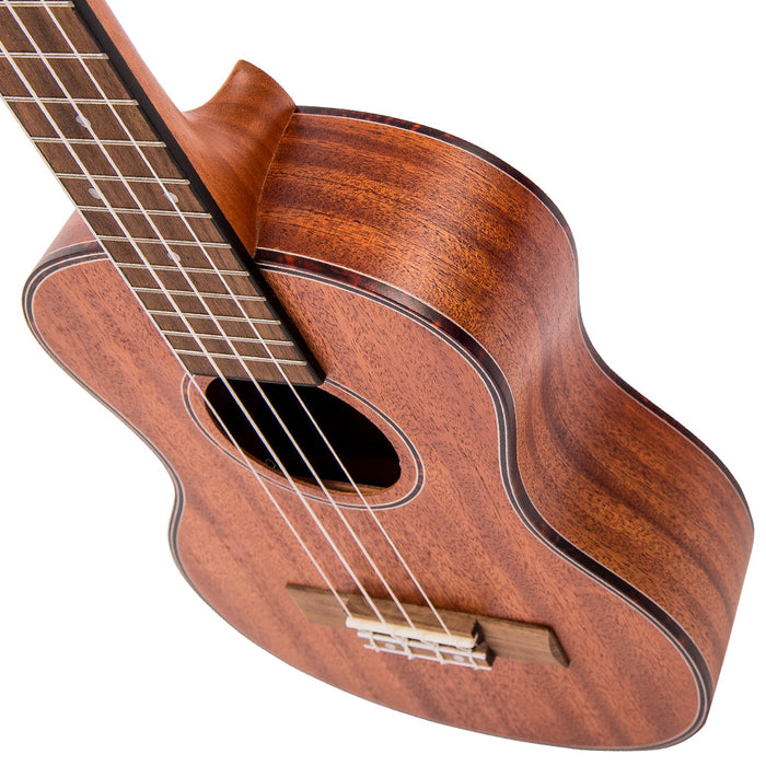 Laka Mahogany Deluxe Series Ukulele & Bag ~ Tenor - Guitar Warehouse