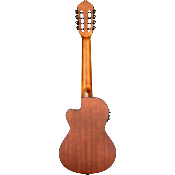 Ortega Bonfire Series Tenor 8-String Ukulele Mahogany Natural - RU4MM-CE-TE-8