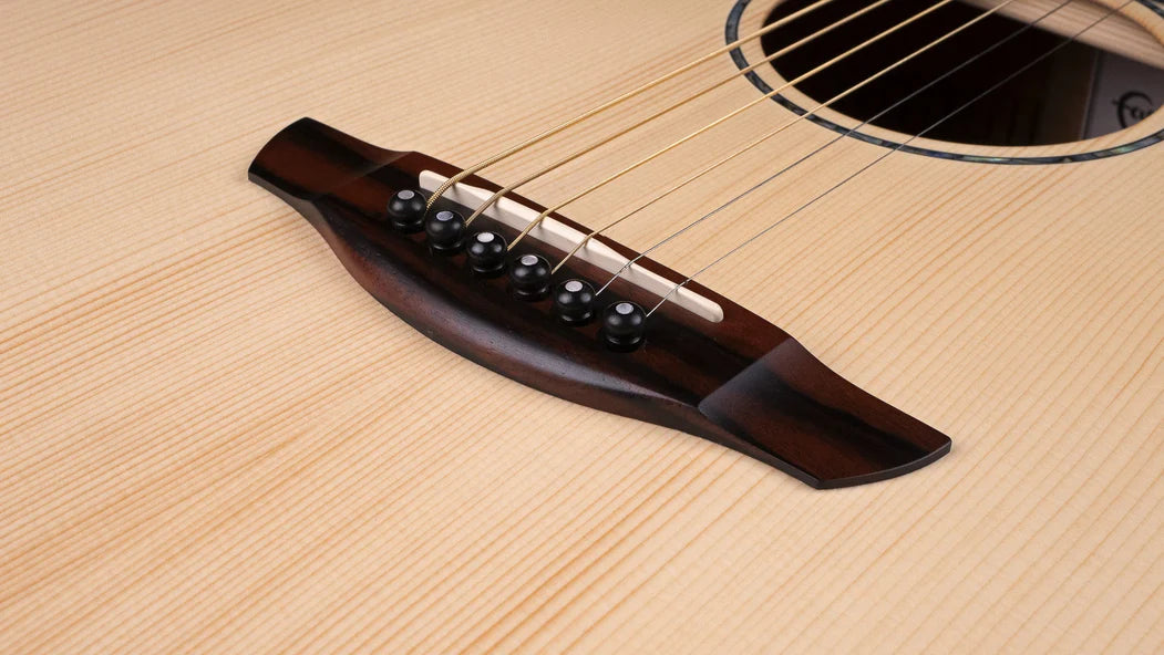 Faith Naked Saturn Acoustic Solid Spruce/Mahogany Guitar w/ Gigbag