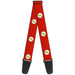 DC Comics Superhero THE FLASH Guitar Strap - Buckle Down - Guitar Warehouse
