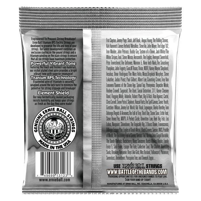 Ernie Ball Super Slinky Coated Electric Guitar Strings 9-42
