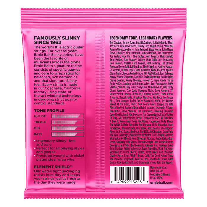 Ernie Ball Super Slinky Electric Guitar Strings 9-42 (3 Pack) - Guitar Warehouse