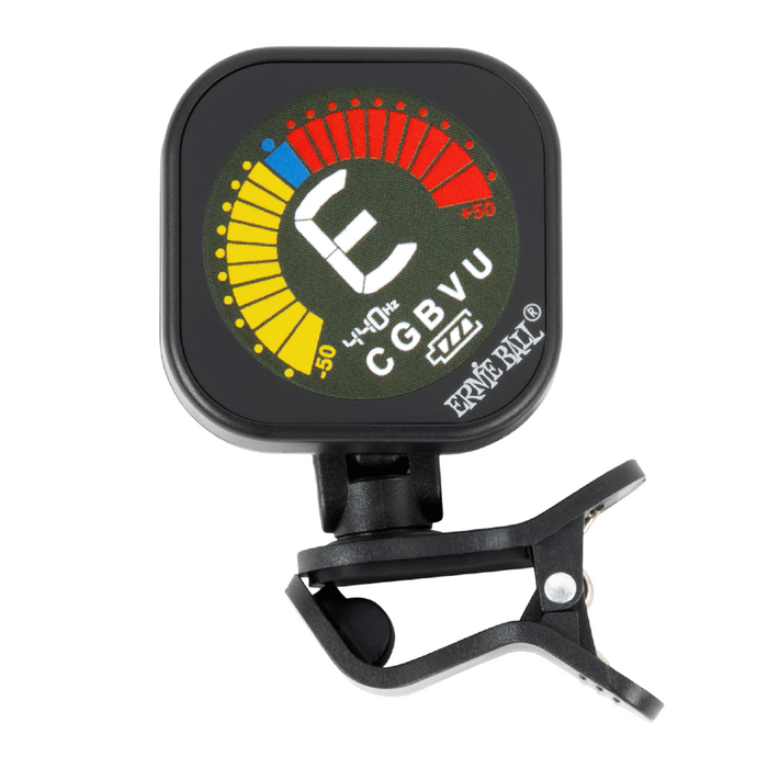 Ernie Ball PROTUNE Clip on - USB C - Guitar, Bass, Violin & Ukulele Chromatic Tuner