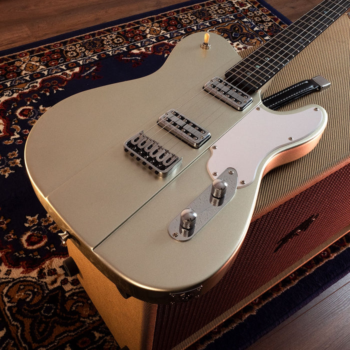 Shergold Telstar Standard ST14 Champagne Gold Electric Guitar - Guitar Warehouse
