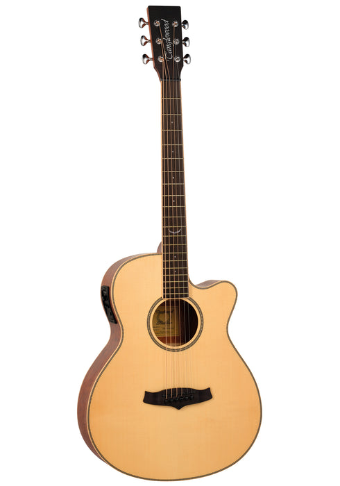 Tanglewood Premier TP4CE Super Folk Cutaway Electro Acoustic Guitar - Spruce