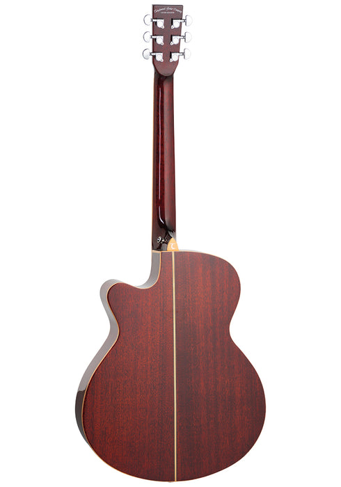 Tanglewood Winterleaf Super Folk Electro Acoustic TW4-E-R - Gloss Red - Guitar Warehouse