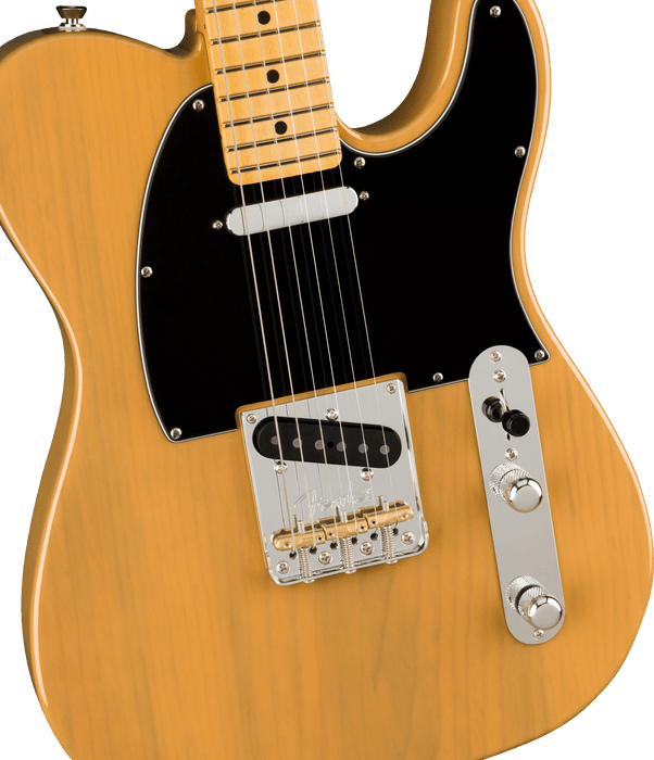 Fender American Professional II Telecaster®, Maple Fingerboard, Butterscotch Blonde - Guitar Warehouse