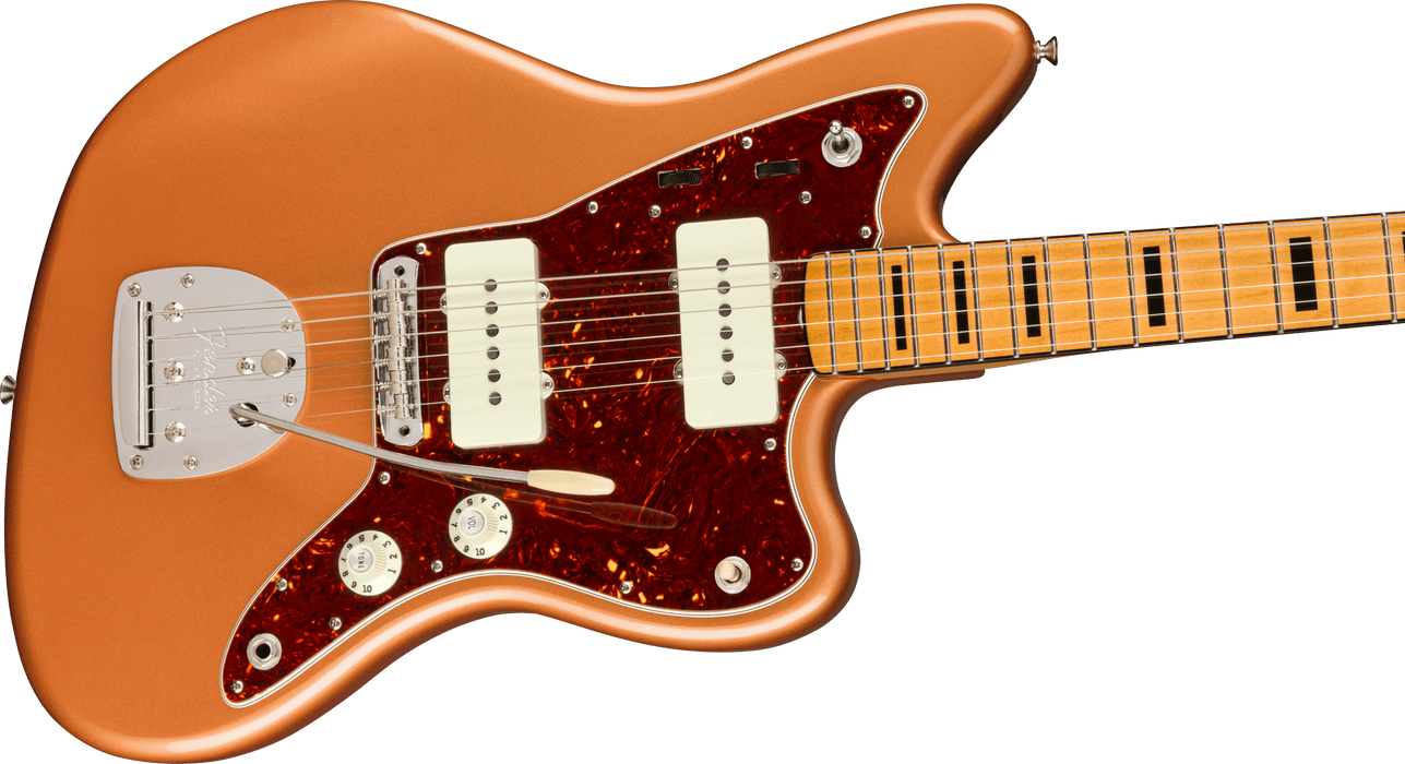 Fender Troy Van Leeuwen Jazzmaster®, Bound Maple Fingerboard, Copper Age - Guitar Warehouse
