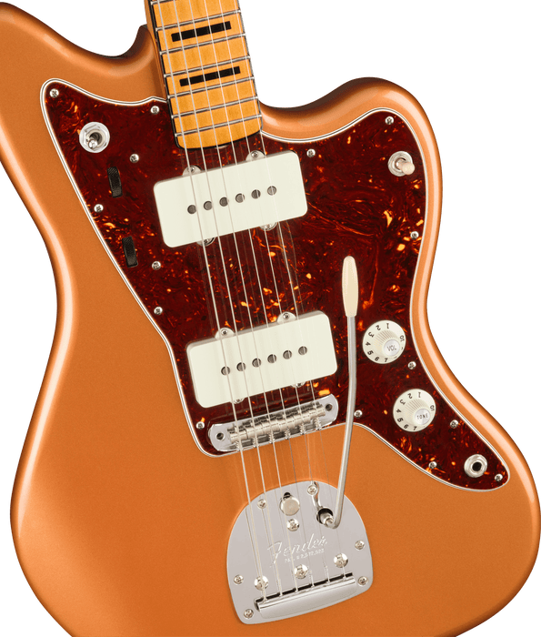 Fender Troy Van Leeuwen Jazzmaster®, Bound Maple Fingerboard, Copper Age - Guitar Warehouse