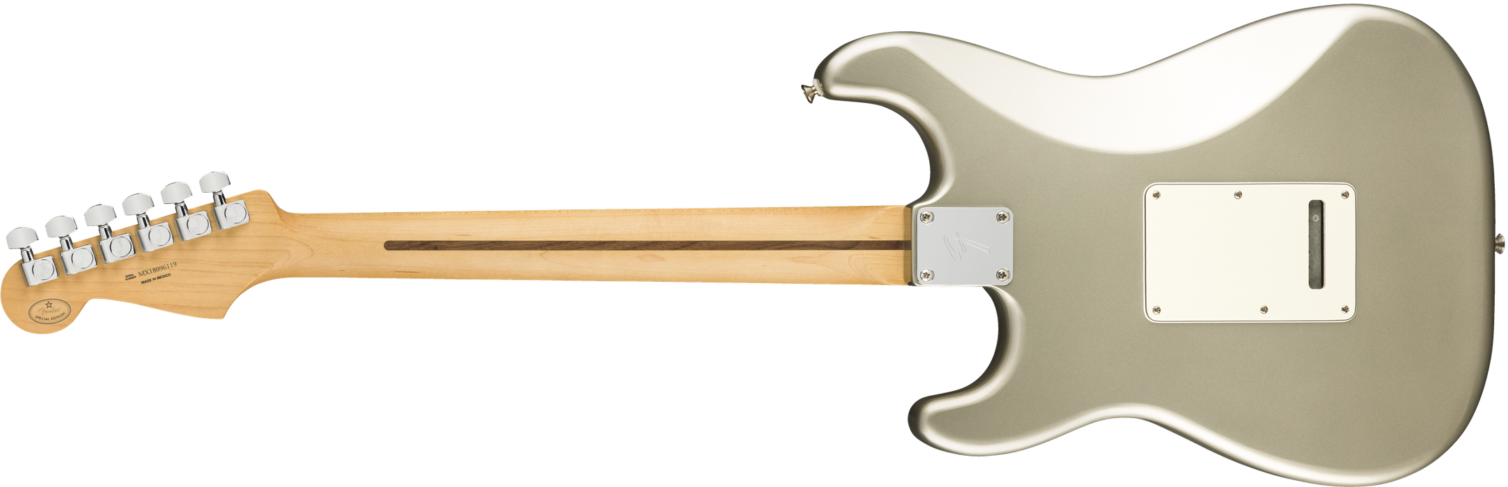Fender Limited Edition Player Stratocaster®, Maple Fingerboard, Inca Silver - Guitar Warehouse
