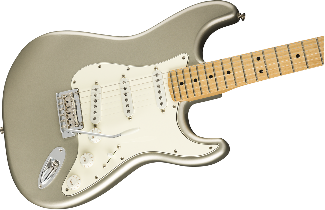 Fender Limited Edition Player Stratocaster®, Maple Fingerboard, Inca Silver - Guitar Warehouse