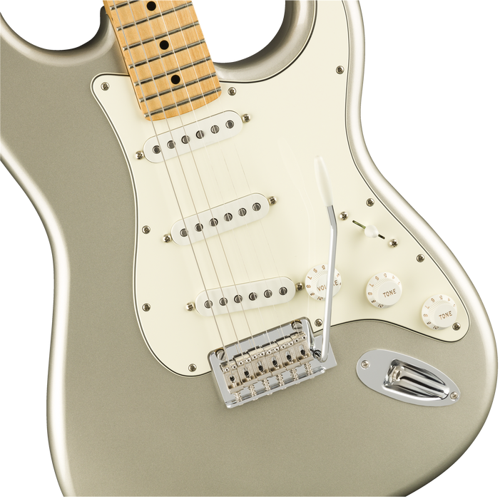 Fender Limited Edition Player Stratocaster®, Maple Fingerboard, Inca Silver - Guitar Warehouse