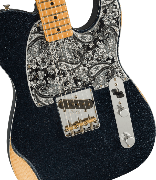 Fender Brad Paisley Esquire®, Maple, Black Sparkle *Includes Deluxe Setup & Hard Case - Guitar Warehouse