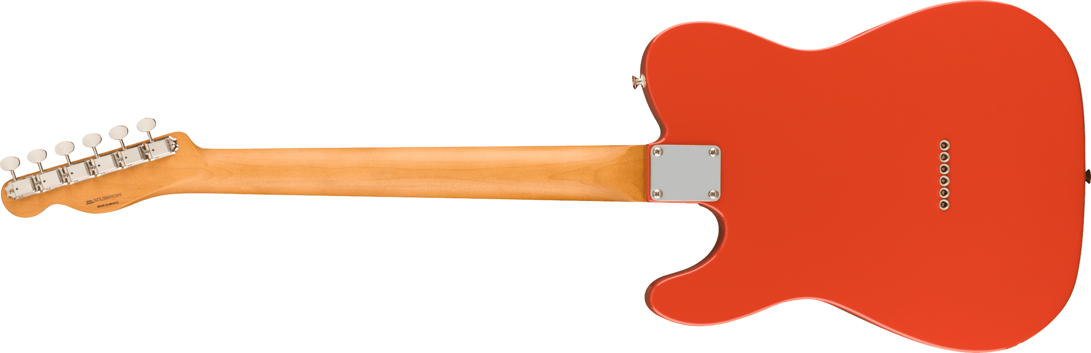 Fender Noventa Stratocaster®, Maple Fingerboard, Feista Red - Guitar Warehouse