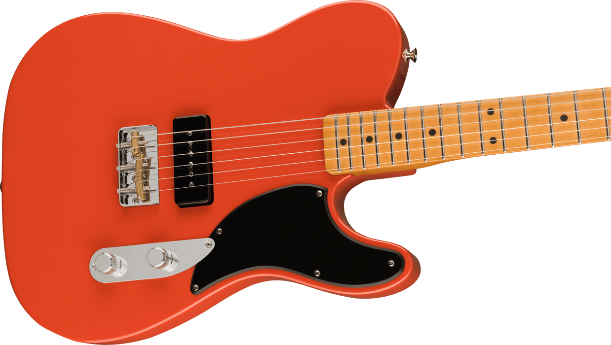 Fender Noventa Stratocaster®, Maple Fingerboard, Feista Red - Guitar Warehouse