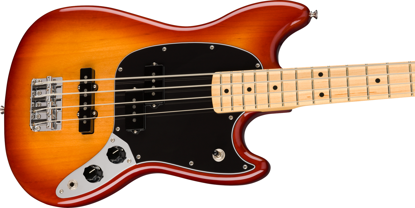 Fender Player Mustang® Bass PJ - Sienna Sunburst - Guitar Warehouse