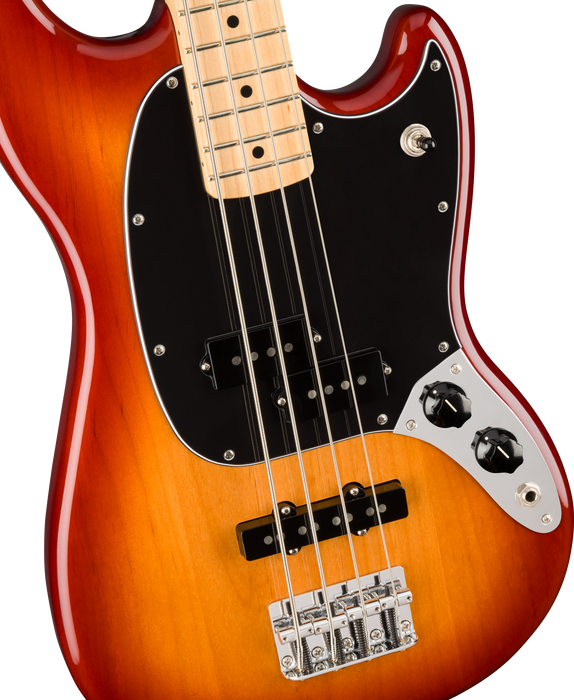 Fender Player Mustang® Bass PJ - Sienna Sunburst - Guitar Warehouse
