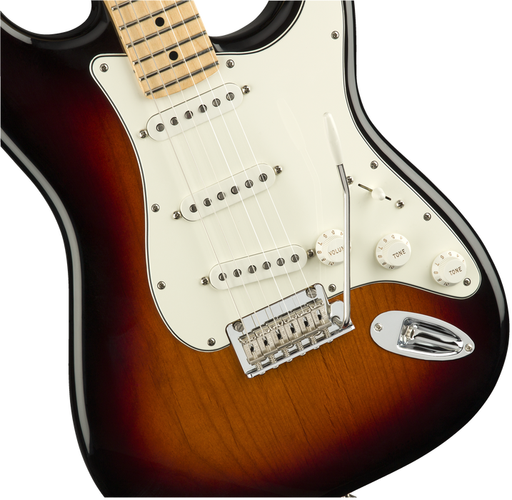 Fender Player Stratocaster®, Maple Fingerboard, 3-Color Sunburst - Guitar Warehouse